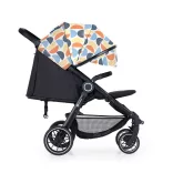 Športový kočík PETITE&MARS Street+ RWS Black Limited 100 Retro