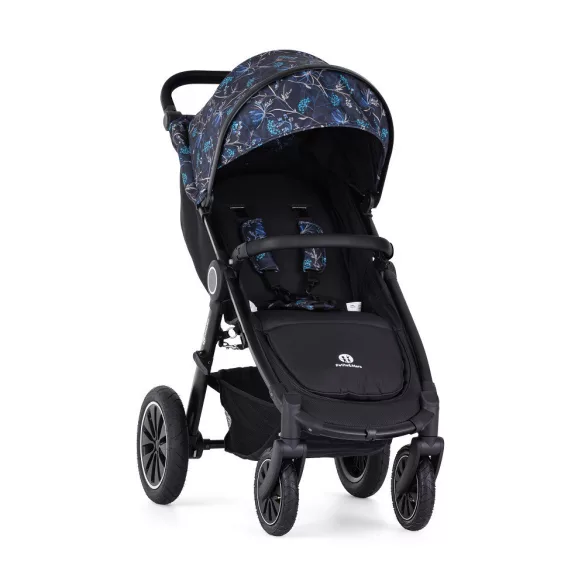 Športový kočík PETITE&MARS Street+ Air Black Limited 100 Stylish Beauty
