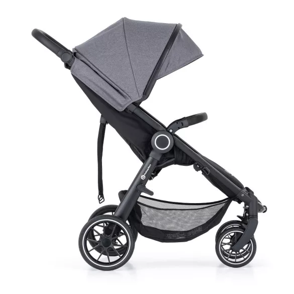 Športový kočík PETITE&MARS Street+ RWS Black Ultimate Grey