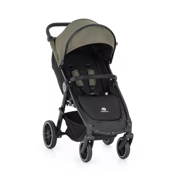 Športový kočík PETITE&MARS Street+ RWS Black Mature Olive