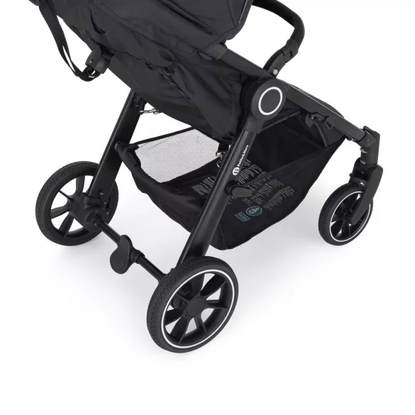 Športový kočík PETITE&MARS Street+ RWS Black Perfect Black