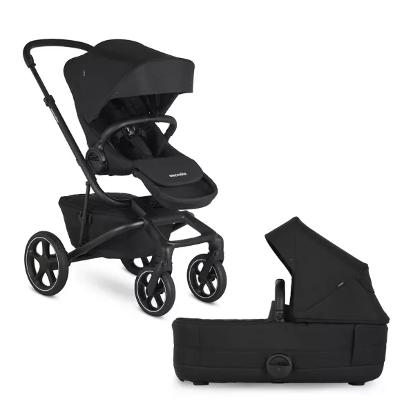 EASYWALKER Kombinovaný kočík Jimmey 2 v 1 Pepper Black LITE RWS