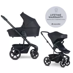   EASYWALKER Kombinovaný kočík Harvey⁵ 2v1 Midnight Black LITE RWS