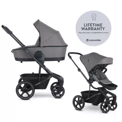   EASYWALKER Kombinovaný kočík Harvey5 2v1 Pebble Grey LITE RWS