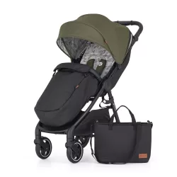   Detský kočík Petite&Mars Sport Royal3 Black - Mature Olive