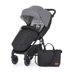 Športový kočík PETITE&MARS Royal3 Black Ultimate Grey