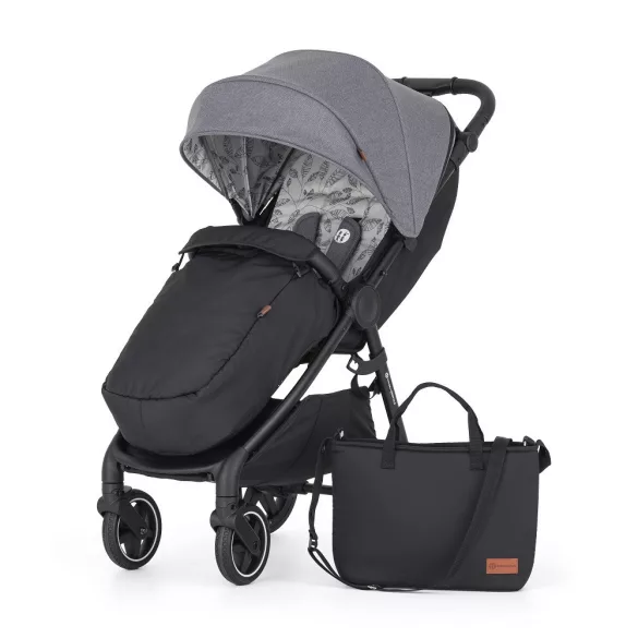 Športový kočík PETITE&MARS Royal3 Black Ultimate Grey
