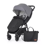 Športový kočík PETITE&MARS Royal3 Black Ultimate Grey