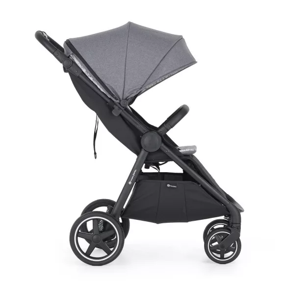 Športový kočík PETITE&MARS Royal3 Black Ultimate Grey