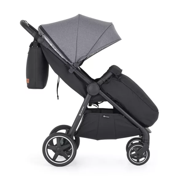 Športový kočík PETITE&MARS Royal3 Black Ultimate Grey