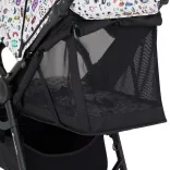 Športový kočík PETITE&MARS Royal3 Black Ultimate Grey