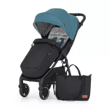 Detský kočík Petite&Mars Sport Royal3 Black - Ocean Blue