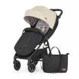 Detský kočík Petite&Mars Sport Royal3 Black - Sahara Beige