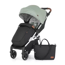   Detský kočík Petite&Mars Sport Royal3 Silver – Iron Green