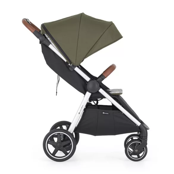 Detský kočík Petite&Mars Sport Royal3 Silver - Mature Olive