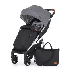   Športový kočík Petite&Mars Royal3 strieborný – Ultimate Grey