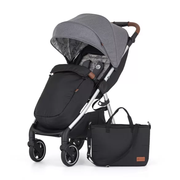 Športový kočík Petite&Mars Royal3 strieborný – Ultimate Grey