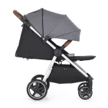 Športový kočík Petite&Mars Royal3 strieborný – Ultimate Grey