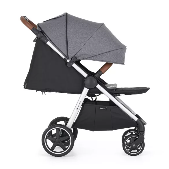 Športový kočík Petite&Mars Royal3 strieborný – Ultimate Grey