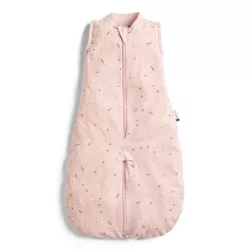   ERGOPOUCH Spací vak a dupačky 2 v 1 z organickej bavlny, súprava Daisies, 3–12 mesiacov, 6–10 kg, 0,2 TOG