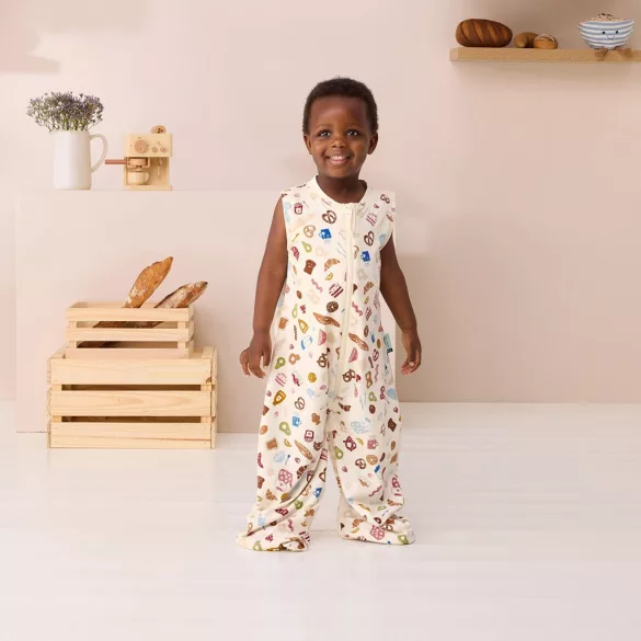 ERGOPOUCH Spací vak a dupačky 2 v 1 z organickej bavlny Suit Bon Appetit 8–24 mesiacov, 8–14 kg, 0,