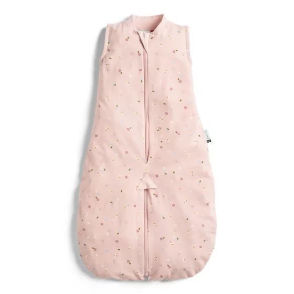 ERGOPOUCH Spací vak a dupačky 2 v 1 z organickej bavlny, súprava Daisies, 8–24 mesiacov, 8–14 kg, 0,2 to
