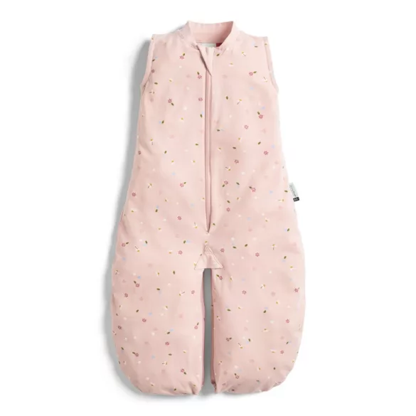 ERGOPOUCH Spací vak a dupačky 2 v 1 z organickej bavlny, súprava Daisies, 8–24 mesiacov, 8–14 kg, 0,2 to