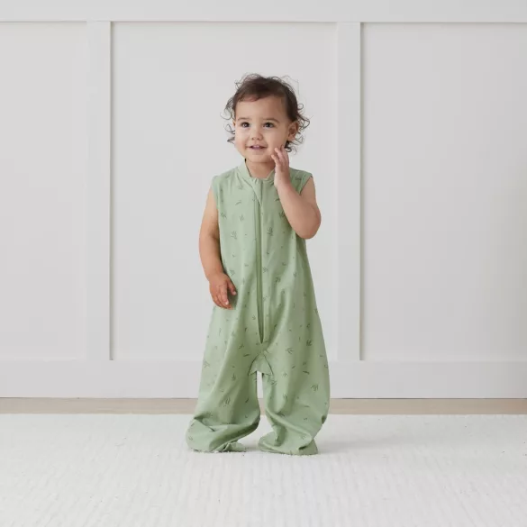 ERGOPOUCH Spací vak a dupačky 2 v 1 z organickej bavlny, vzor Willow, 8–24 mesiacov, 8–14 kg, 0,2 tog