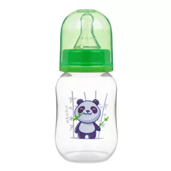 Akuku fľaša na mlieko 125 ml – Zelená