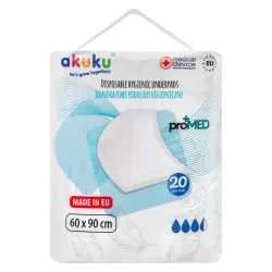 Akuku proMED hygienické podložky 60×90 cm (20 ks)