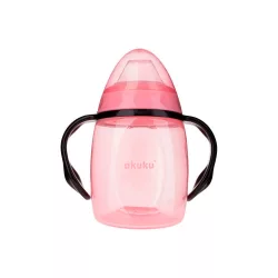Akuku pohárik s náustkom 280 ml – ružový