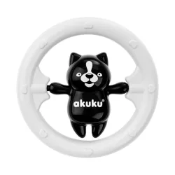 Akuku Čierno-biela hrkálka – Medvedík
