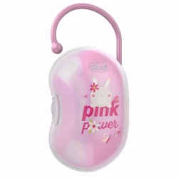 Chicco Sterilizovateľná krabička na cumlíky – ružová
