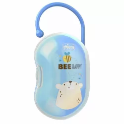 Chicco Sterilizovateľná krabička na cumlíky – modrá