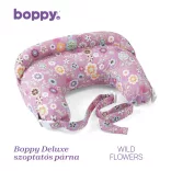 Kojací vankúš Chicco Boppy Deluxe s výplňou zachovávajúcou tvar – ružový