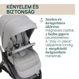 Detský kočík Chicco BELLAGIO s automatickým zatváraním do 22 kg, rozširovateľný na trojkolesový systém