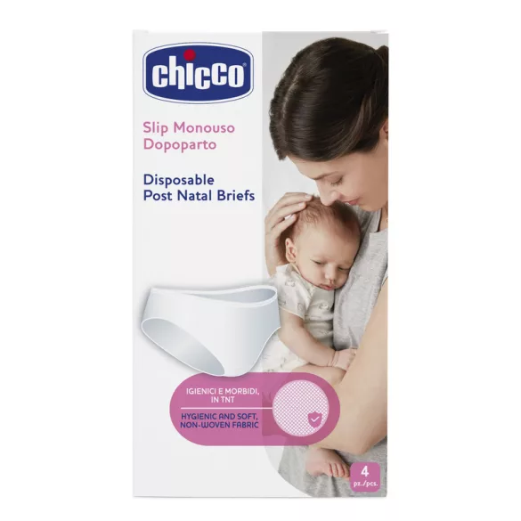 Chicco Jednorazové nohavičky veľkosť III, 36-38, 4 ks Pre popôrodné hygienické vložky v nemocnici