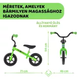Chicco Bežecké kolo Balance Bike Green Rocket 2–5 rokov
