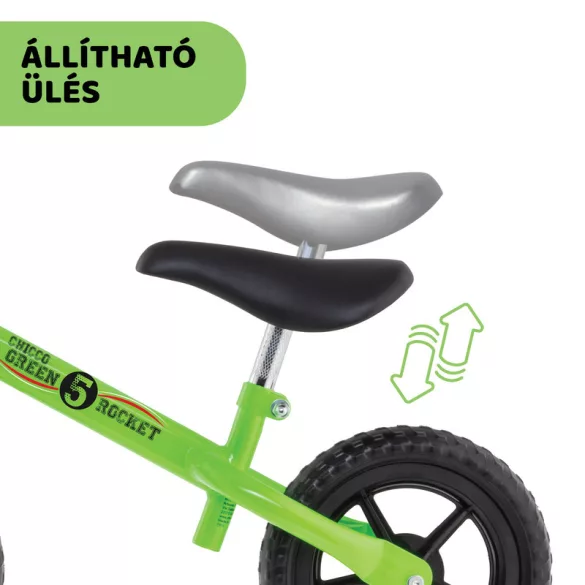 Chicco Bežecké kolo Balance Bike Green Rocket 2–5 rokov