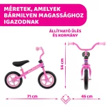 Chicco Bežecké kolo Balance Bike Pink Arrow 2–5 rokov