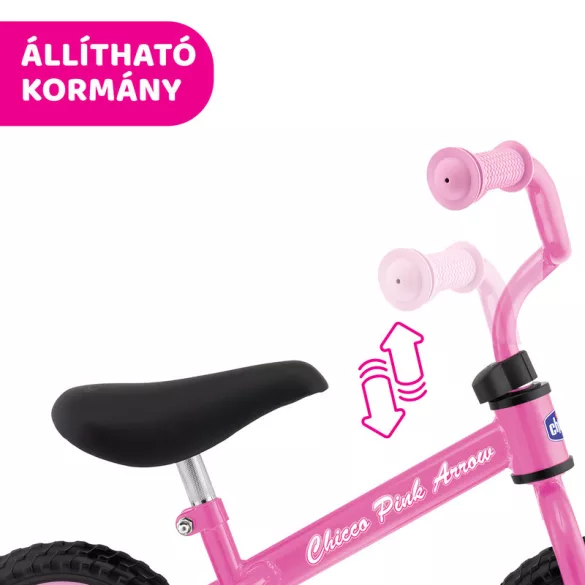 Chicco Bežecké kolo Balance Bike Pink Arrow 2–5 rokov