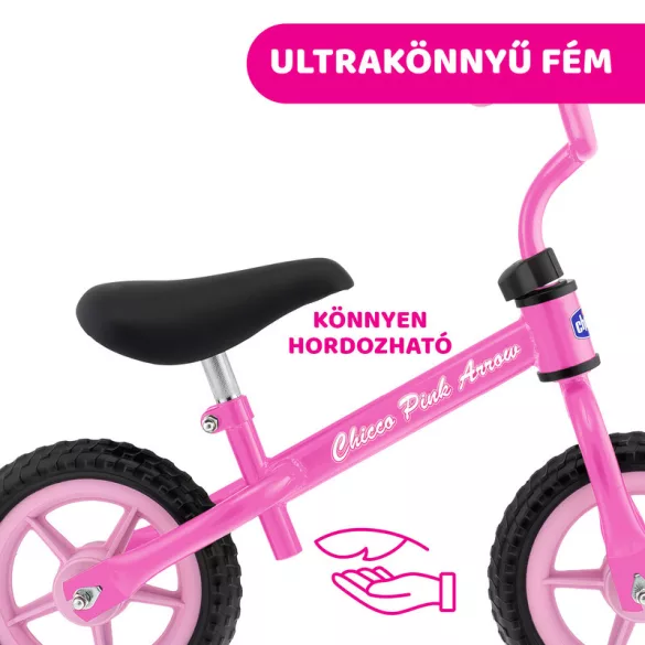 Chicco Bežecké kolo Balance Bike Pink Arrow 2–5 rokov