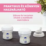 Chicco NaturalFelling Nádoby na mlieko, 4x150 ml na skladovanie materského mlieka, multifunkčné nádoby