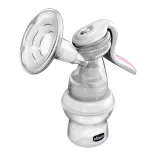 Chicco NaturalFeeling ručná odsávačka mlieka, použiteľná s fľašou NaturalFeeling