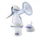 Chicco NaturalFeeling ručná odsávačka mlieka, použiteľná s fľašou NaturalFeeling