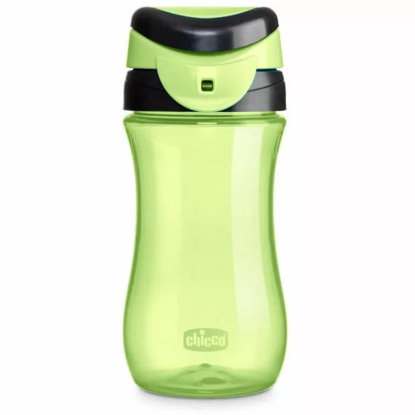 Chicco Kids Travel Cup 350 ml pohárik s okrajom – zelený