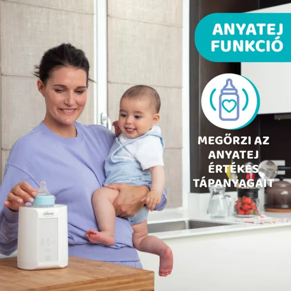Chicco Ohrievač fľašiek Home-Travel pre domáce použitie a do auta s adaptérom