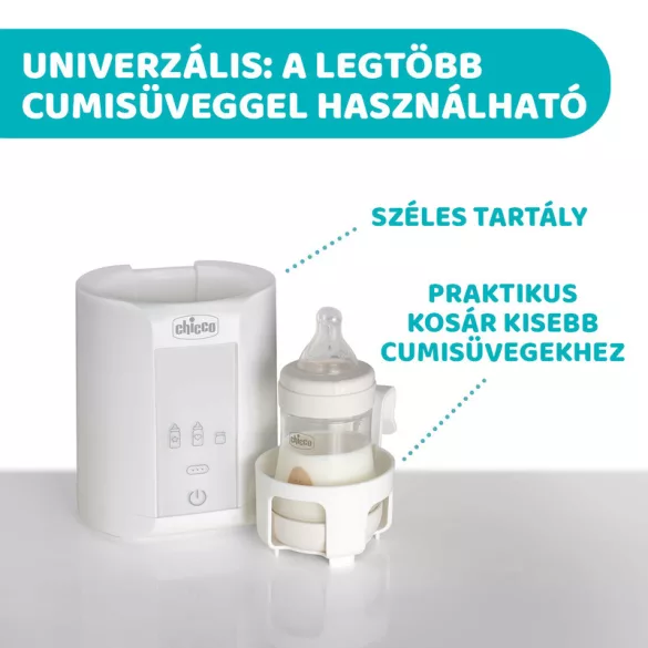 Chicco Ohrievač fľašiek Home-Travel pre domáce použitie a do auta s adaptérom