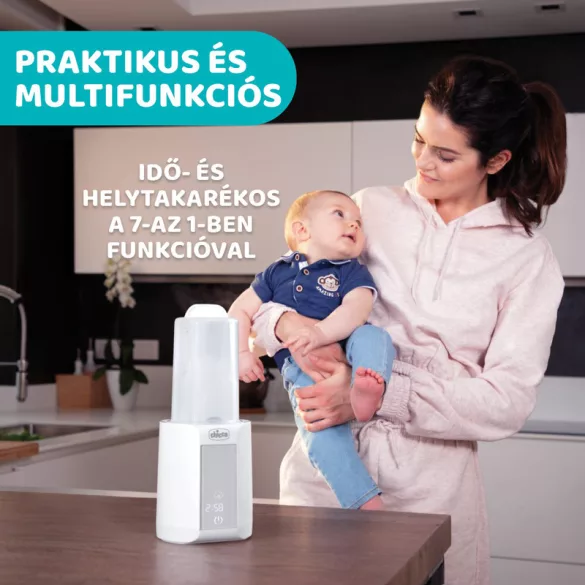 Chicco Ohrievač fľašiek so sterilizátorom, elektrický