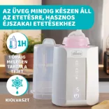 Chicco Ohrievač fľašiek so sterilizátorom, elektrický